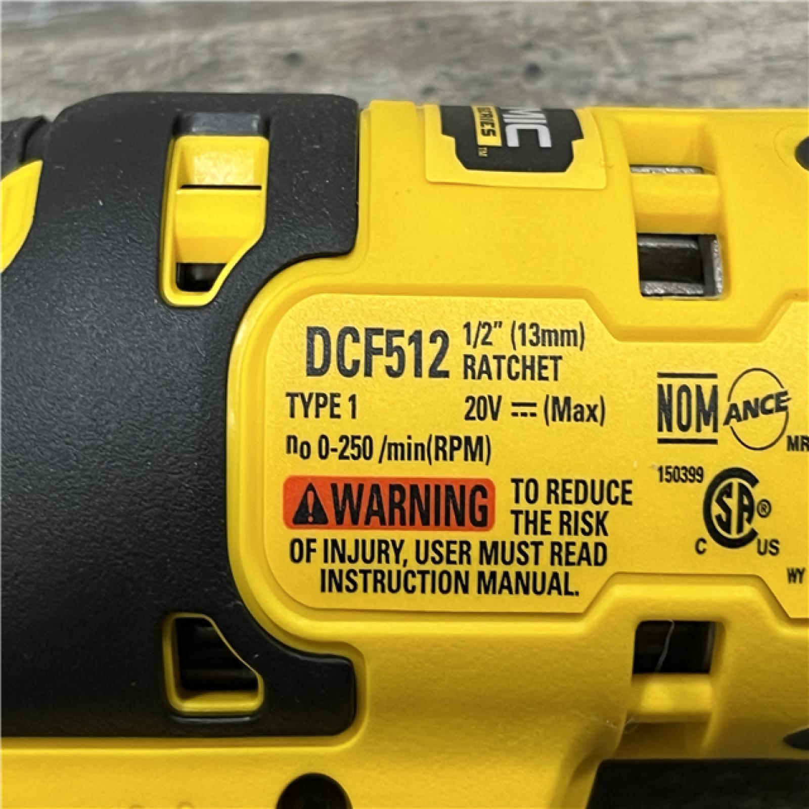 AS-IS DEWALT ATOMIC 20V MAX Cordless 1/2 in. Ratchet (Tool Only)