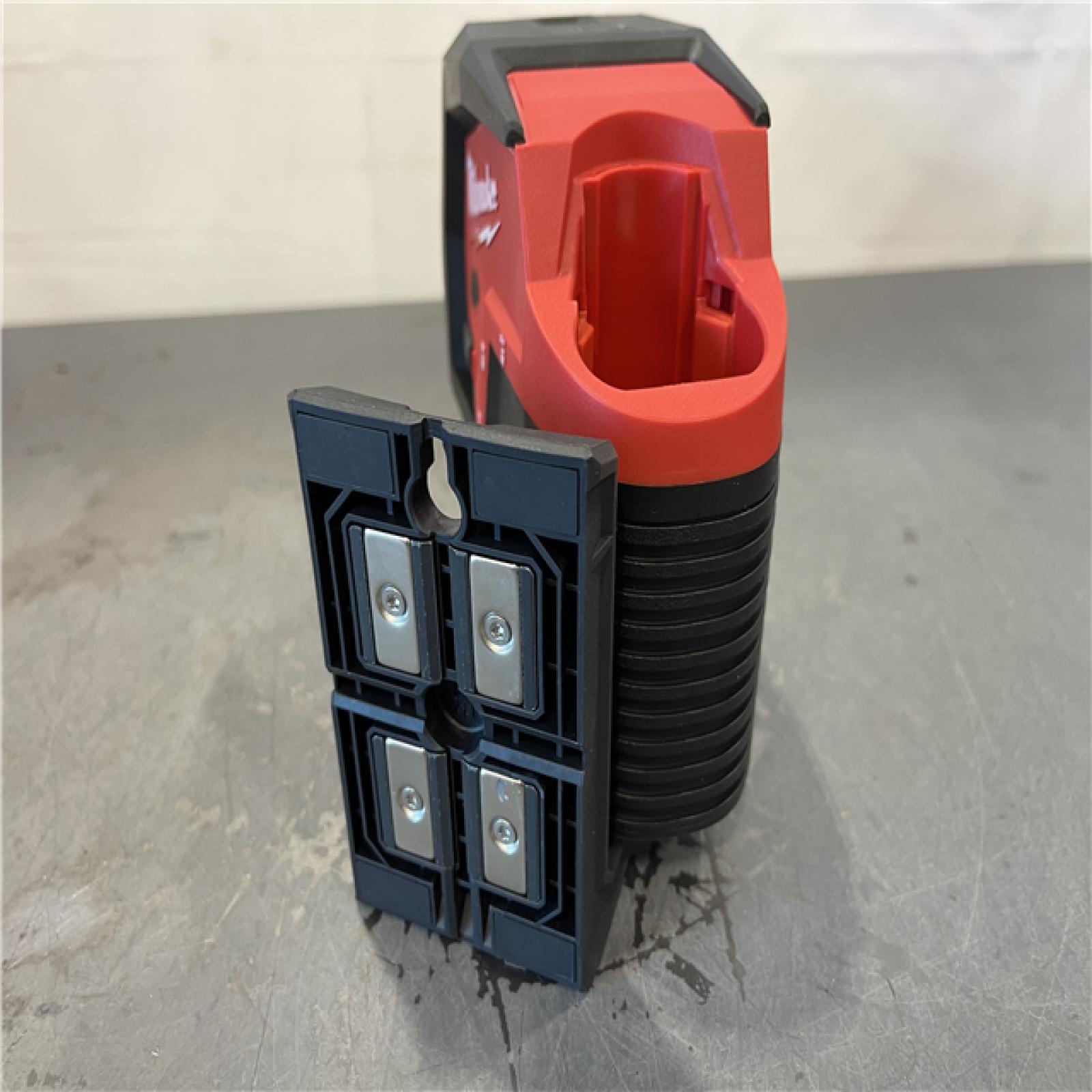 AS-IS- Milwaukee M12 12-Volt Lithium-Ion Cordless Green 125 Ft. Cross Line and Plumb Points Laser Level