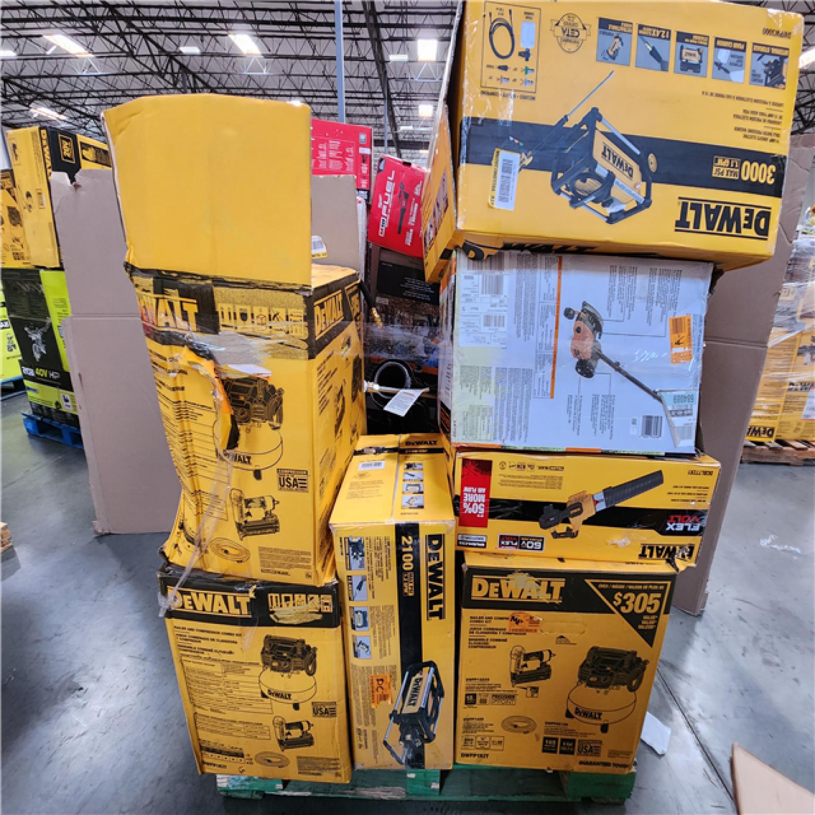 CALIFORNIA  AS-IS TOOL PALLET