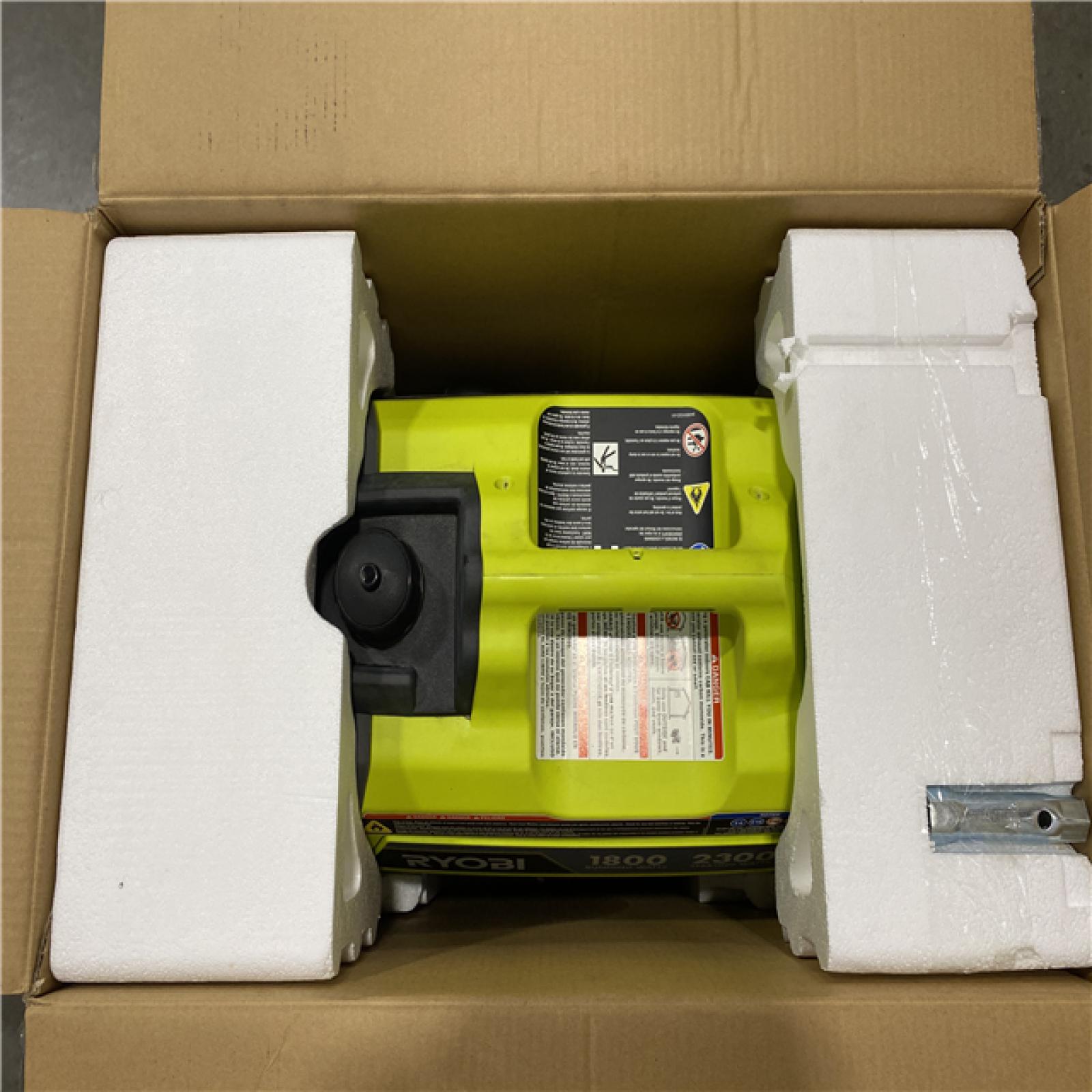 Dallas Location - As-Is RYOBI 2,300-Watt  Gasoline Powered Inverter Generator