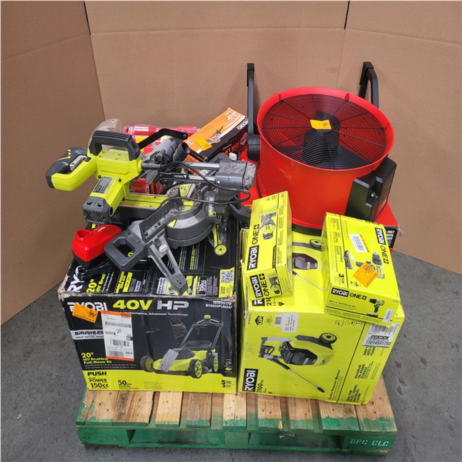 CALIFORNIA AS-IS TOOL PALLET