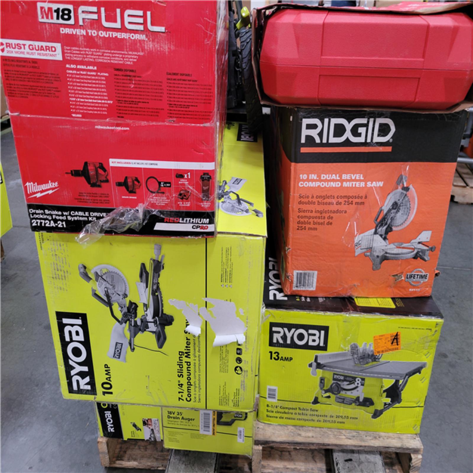 CALIFORNIA AS-IS TOOL PALLET