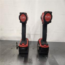 AS-IS- Milwaukee  FUEL 18V Lithium-Ion Brushless Cordless Hammer Drill and Impact Driver Combo Kit