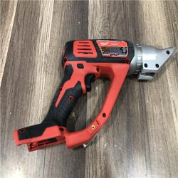 AS-IS Milwaukee18-Volt Lithium-Ion Cordless 18-Gauge Double Cut Metal Shear (Tool-Only)