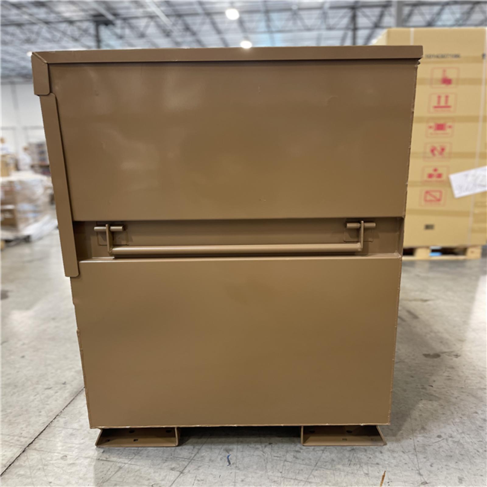 DALLAS LOCATION- KNAACK 49 in. W x 30 in. L x 72 in. H  Steel Jobsite Storage Piano Box with Lock