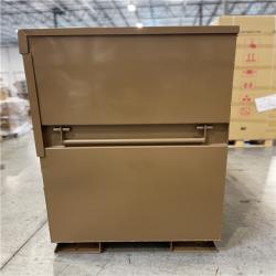 DALLAS LOCATION- KNAACK 49 in. W x 30 in. L x 72 in. H  Steel Jobsite Storage Piano Box with Lock