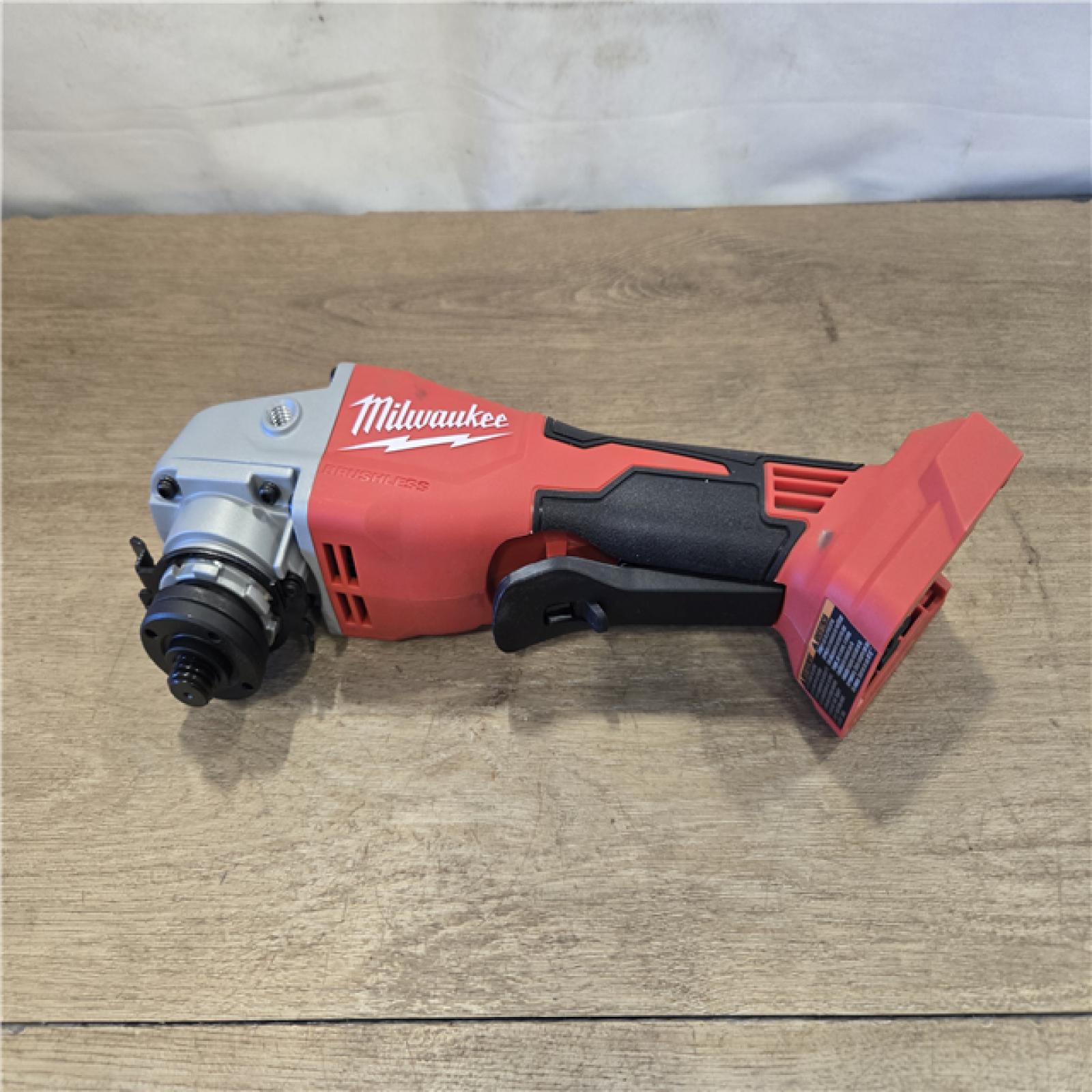 AS-IS Milwaukee 18V Cordless 4-1/2 in./5 in. Grinder (Tool-Only)
