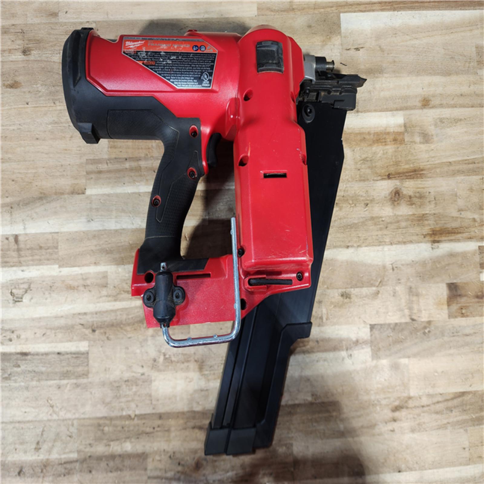 HOUSTON LOCATION - AS-IS Milwaukee FUEL 3-1/2 in. 18-Volt 21-Degree Lithium-Ion Brushless Cordless Framing Nailer (Tool-Only)