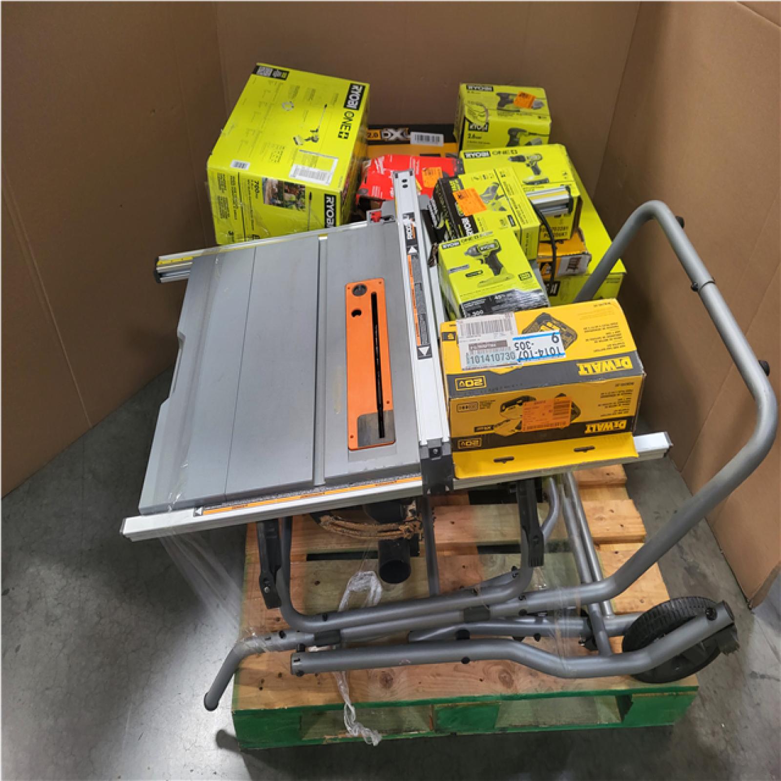 CALIFORNIA AS-IS TOOL PALLET