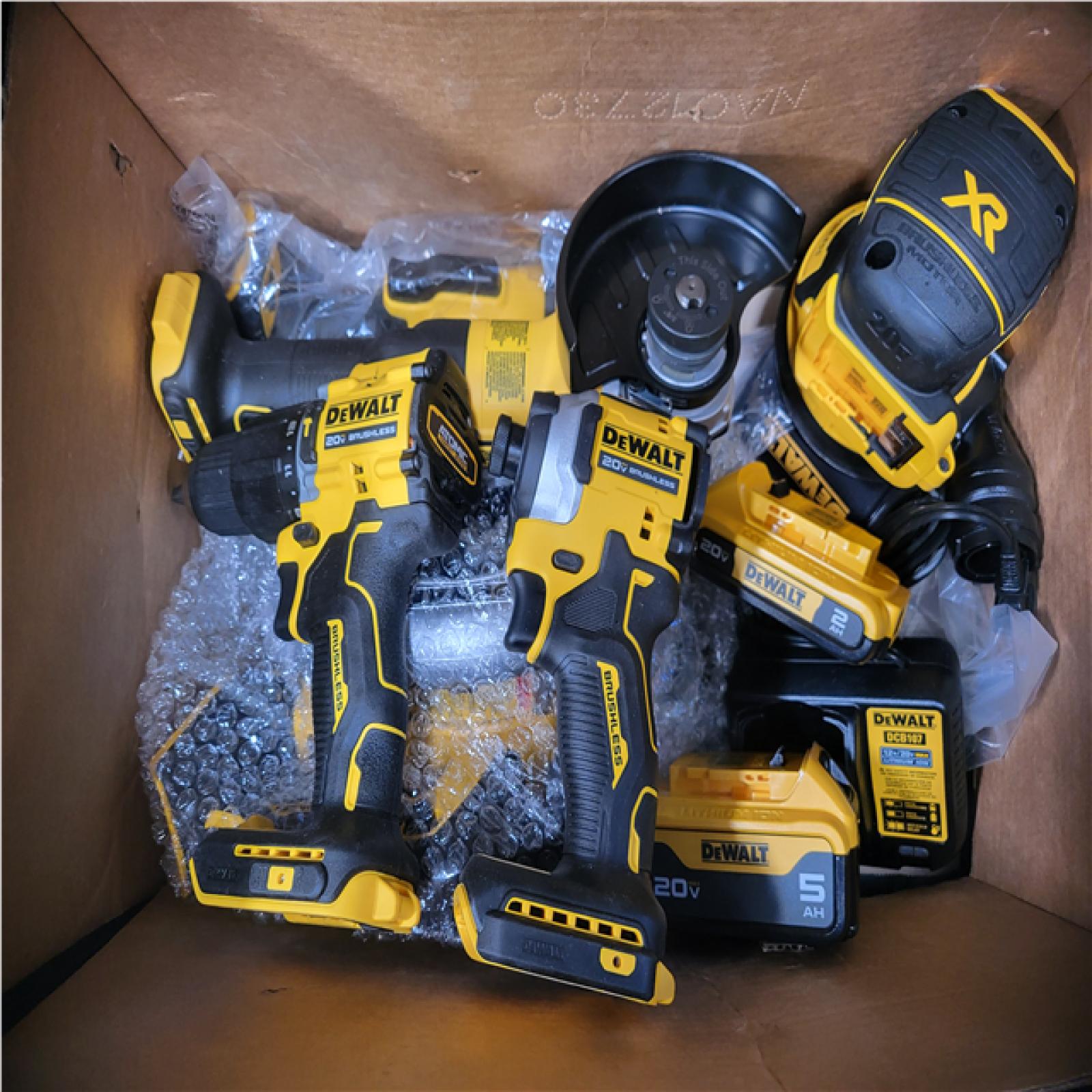 CALIFORNIA NEW DEWALT BRUSHLESS 6-TOOL COMBO KIT WITH TOUGHSYSTEM 2.0