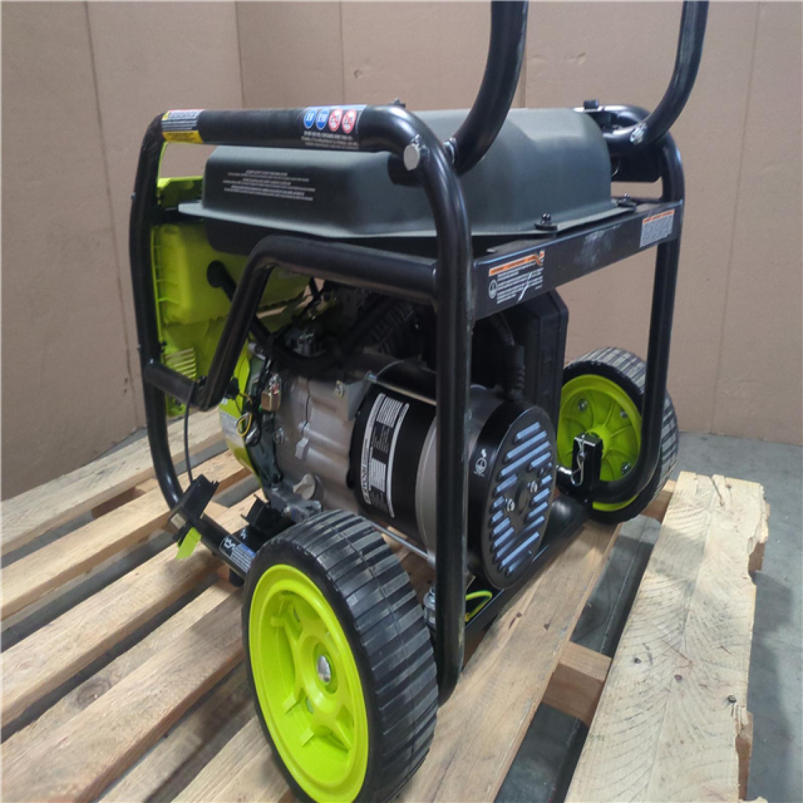 CALIFORNIA AS-IS RYOBI PORTABLE GENERATOR
