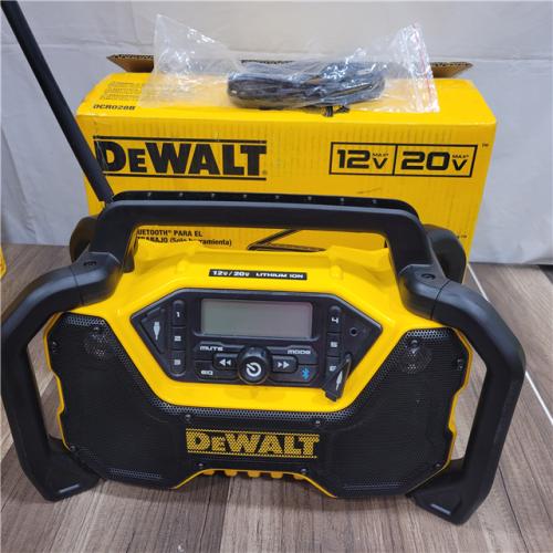 AS-IS DEWALT 20V MAX Compact Cordless Bluetooth Radio (Tool Only)