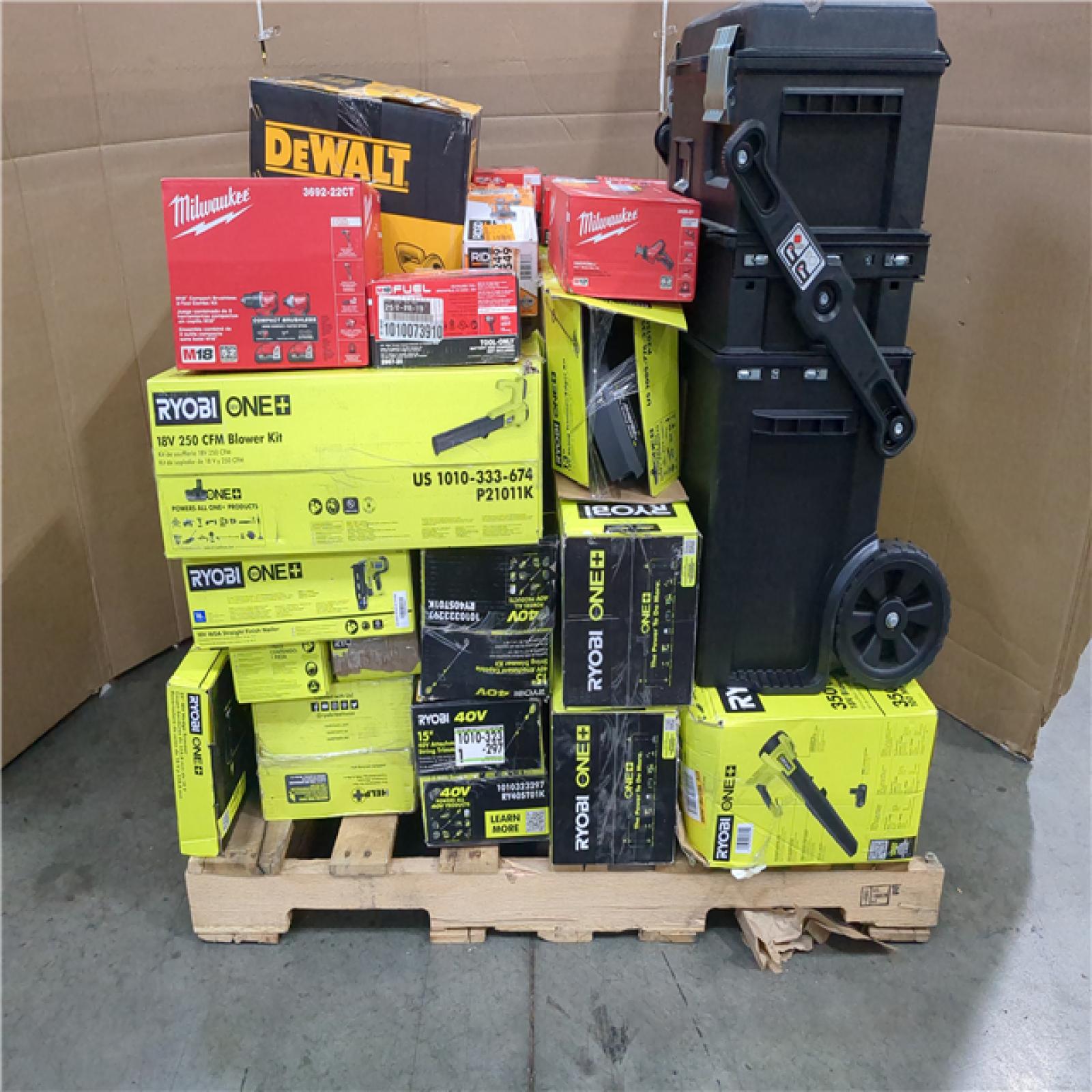 CALIFORNIA AS-IS TOOL PALLET