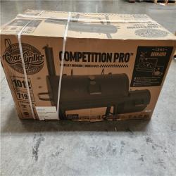 Phoenix Location NEW Char-Griller 1012 sq. in. Competition Pro Offset Charcoal Grill or Wood Smoker in Black