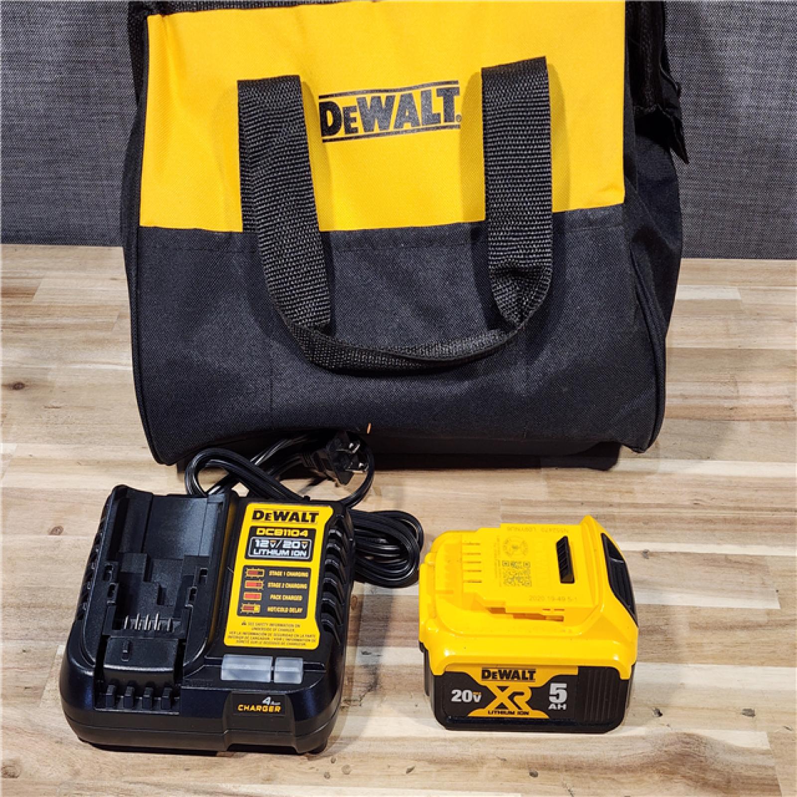 HOUSTON LOCATION - AS-IS DEWALT 20V MAX* XR 1/2 High Torque Impact Wrench W/ BATTERY & CHARGER