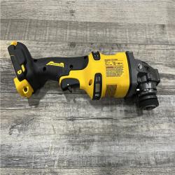 AS-IS DEWALT FLEXVOLT 60V MAX Cordless Brushless 4.5 in. to 6 in. Small Angle Grinder with Kickback Brake (Tool Only)