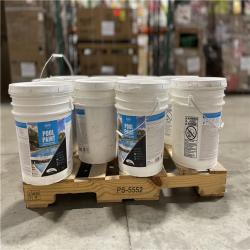 DALLAS LOCATION -DALLAS LOCATION -Dyco Pool Paint 5 Gal. 3150 White Semi-Gloss Acrylic Exterior Paint PALLET- (10 UNITS)