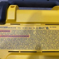 AS-IS DEWALT 20V MAX Cordless Electric Portable Inflator (Tool Only)