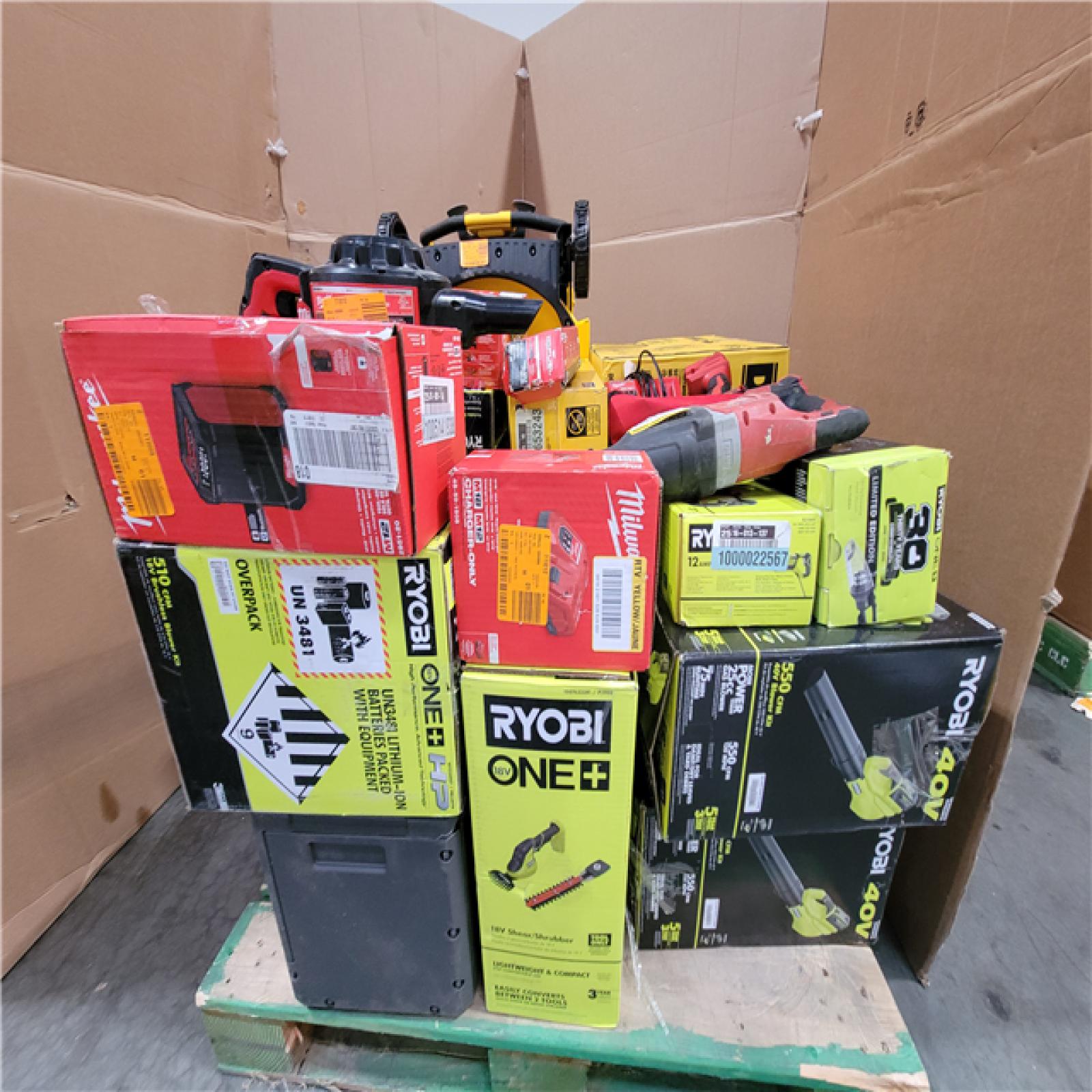 CALIFORNIA AS-IS TOOL PALLET