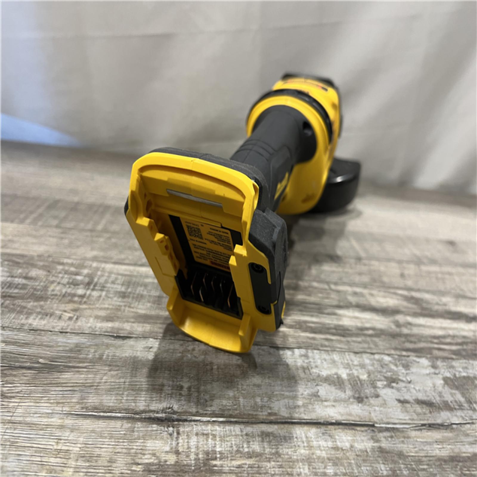 AS-IS DEWALT FLEXVOLT 60V MAX Cordless Brushless 4.5 in. to 6 in. Small Angle Grinder with Kickback Brake (Tool Only)