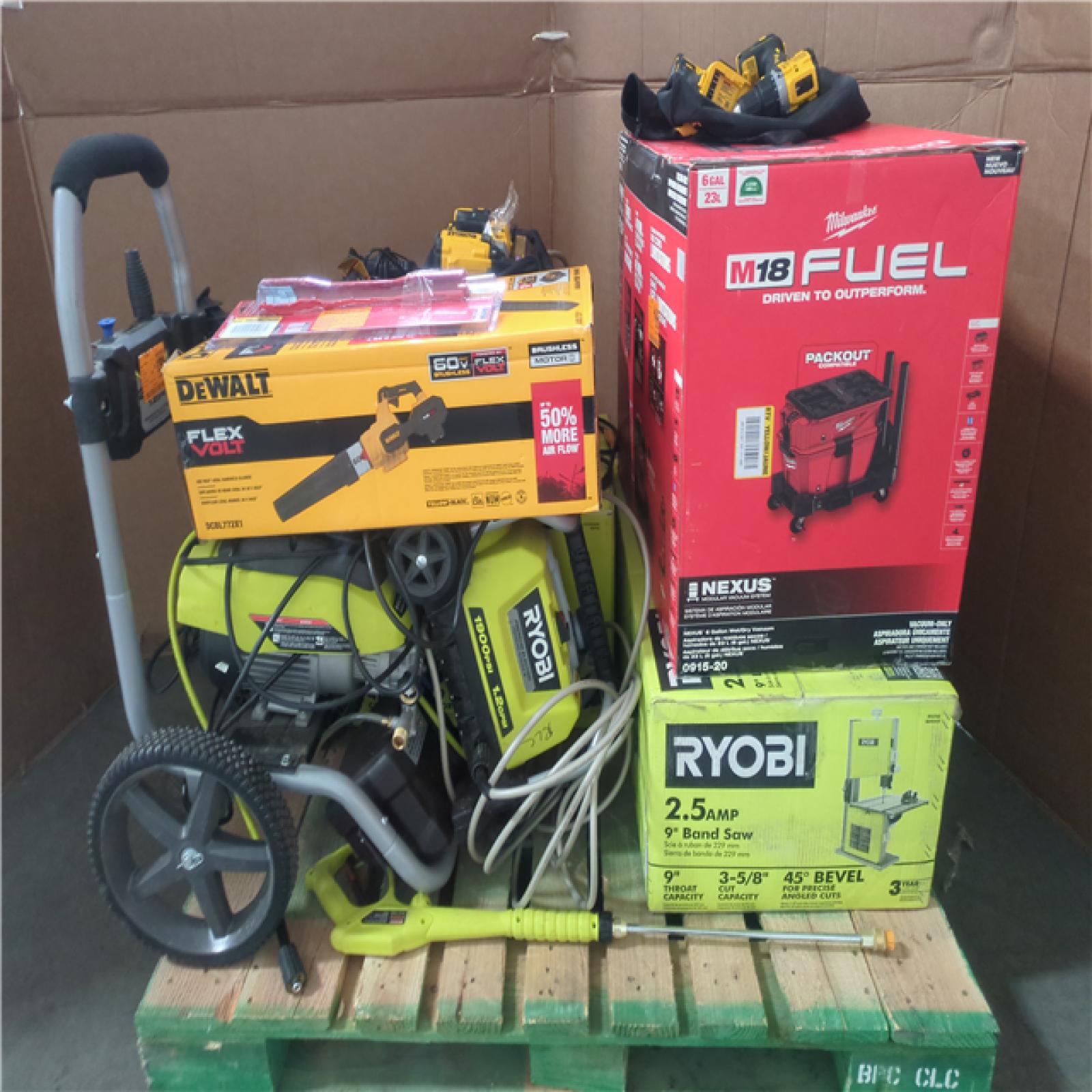 CALIFORNIA AS-IS TOOL PALLET