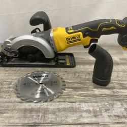 AS-IS DEWALT ATOMIC 20V MAX Cordless Brushless 4-1/2 in. Circular Saw (Tool Only)