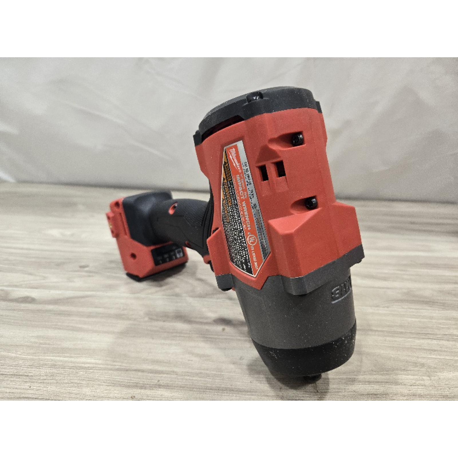 AS-IS Milwaukee M18 FUEL 18V Lithium-Ion Cordless 1/2 in. Impact Wrench (Tool-Only)