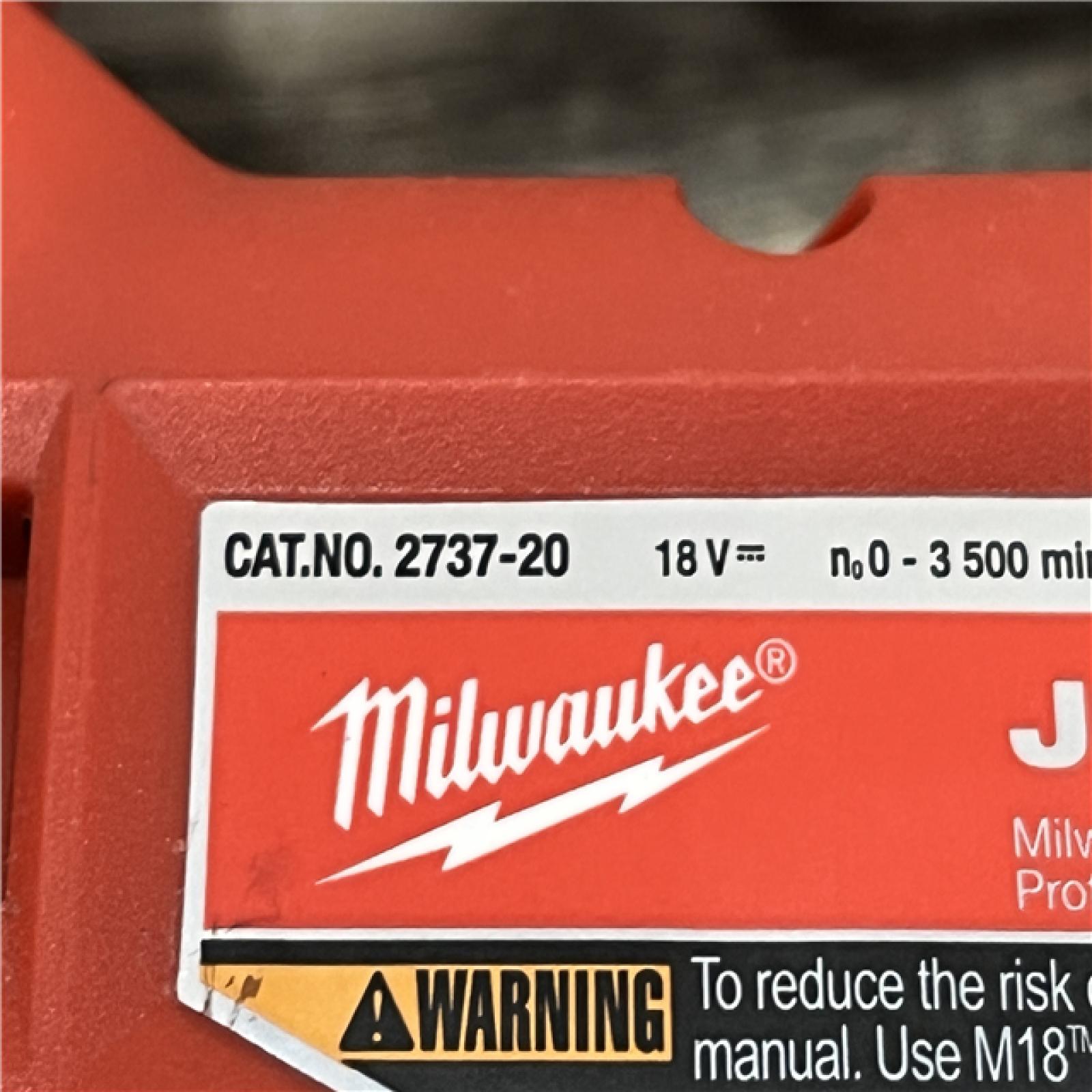 AS-IS Milwaukee FUEL 18V Lithium-Ion Brushless Cordless Jig Saw (Tool-Only)
