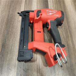 AS-IS MILWAUKEE FUEL 18-Volt Lithium-Ion Brushless Cordless 18-Gauge 1/4 in. Narrow Crown Stapler (Tool-Only)