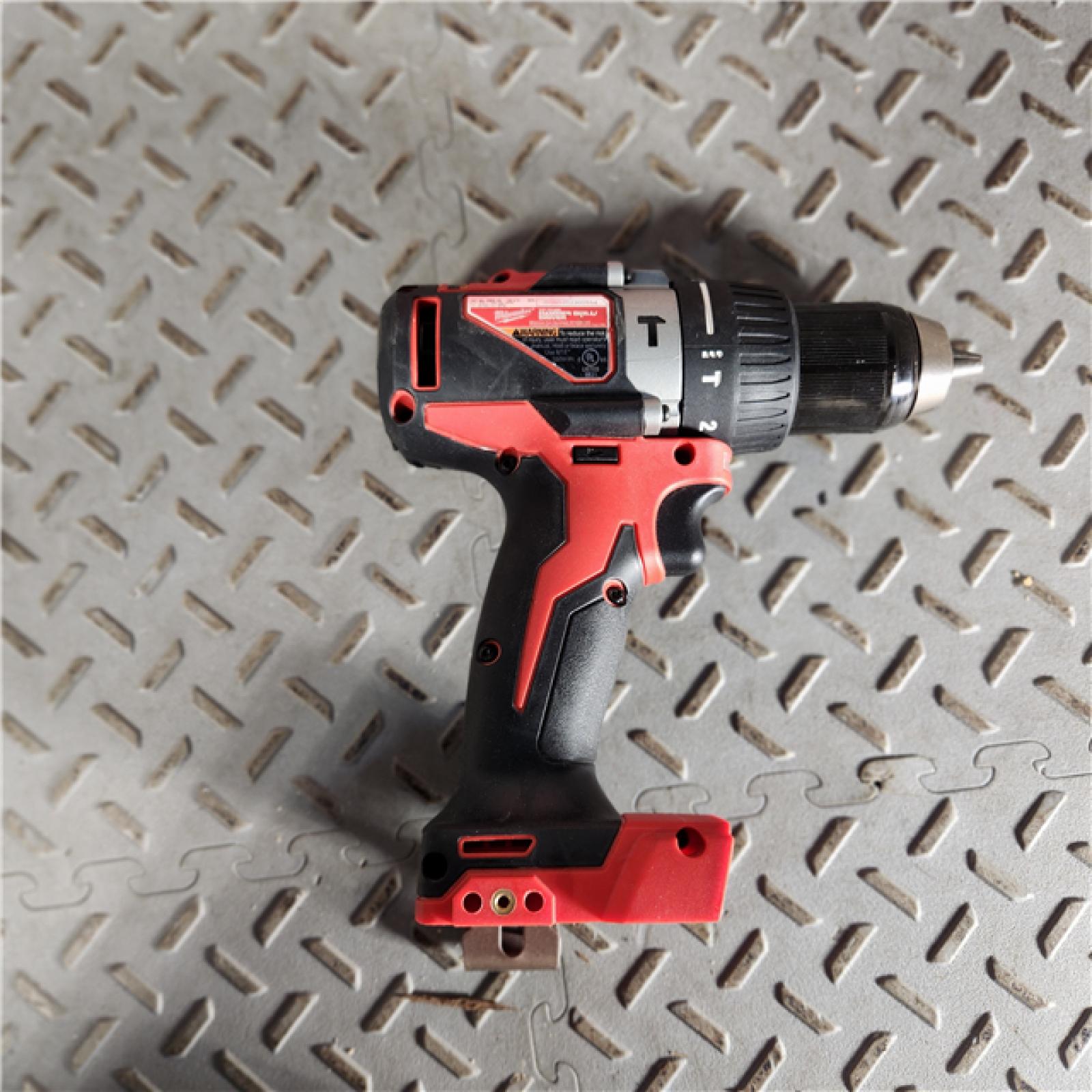 Houston location- AS-IS Milwaukee M18 FUEL  1/2 Hammer Drill Driver TOOL ONLY
