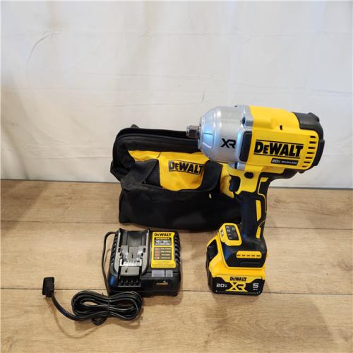AS-IS- DEWALT 20V MAX Lithium-Ion Cordless 1/2 in. Impact Wrench Kit