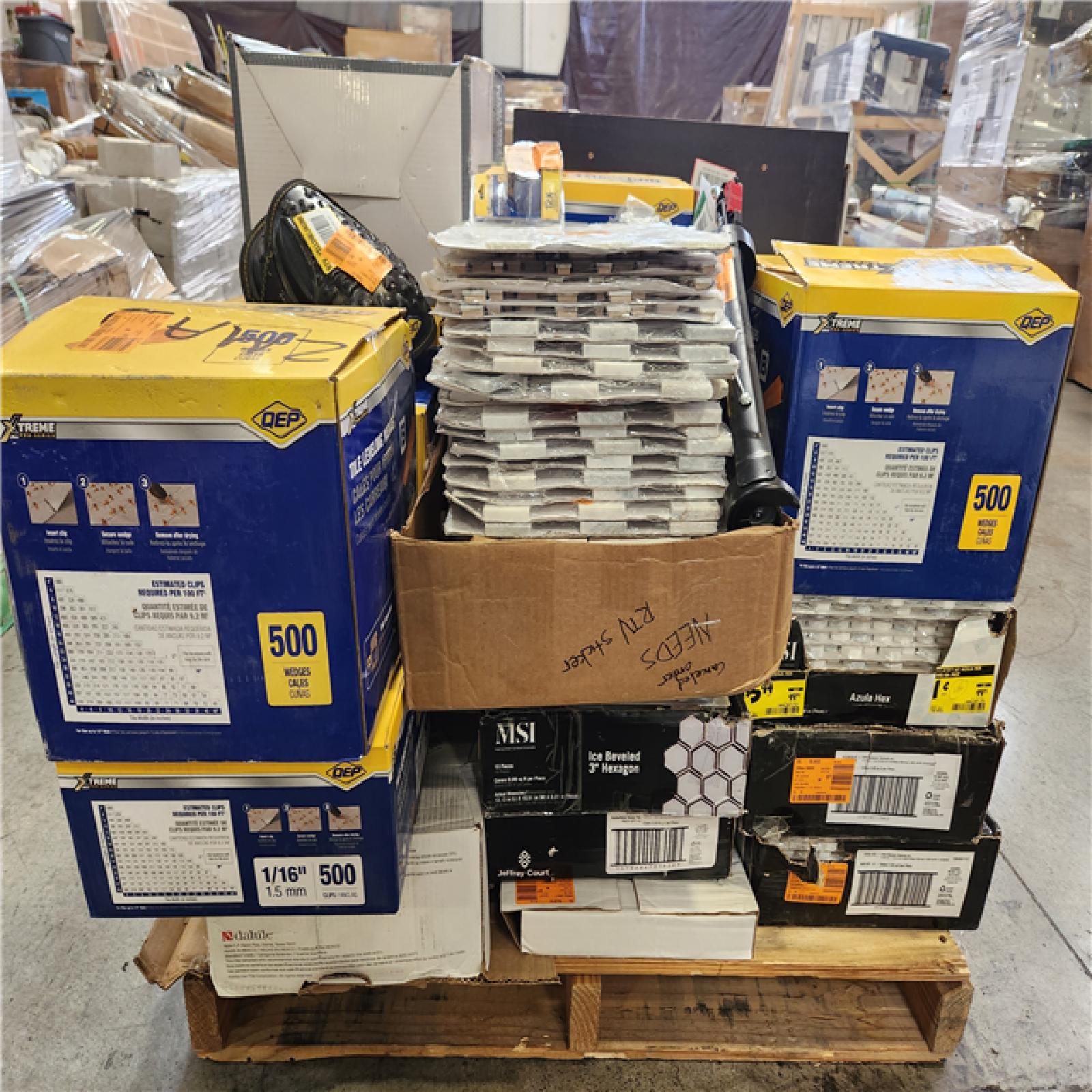Phoenix Location Mixed Home Flooring and Tile Pallet