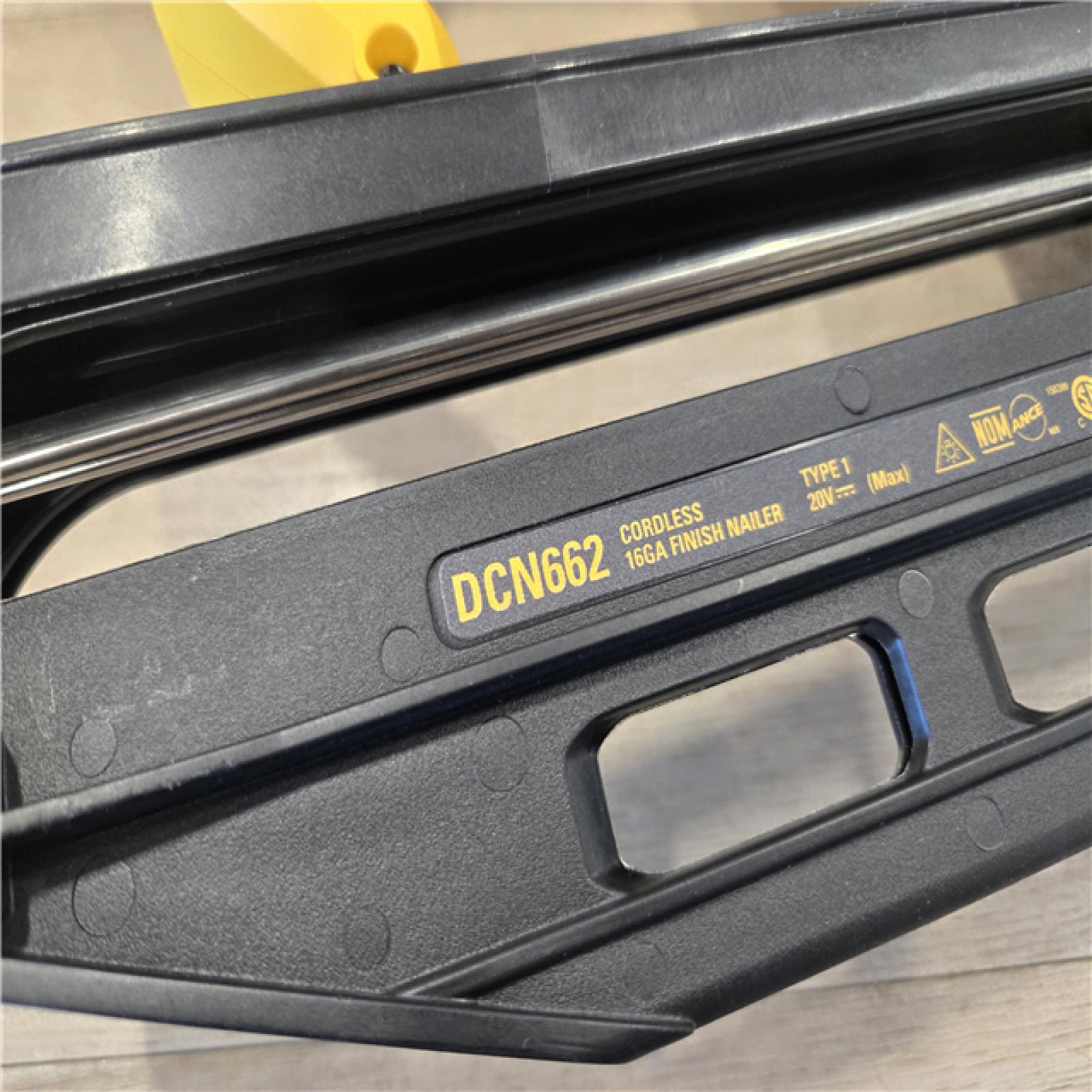 AS-IS DEWALT 20V MAX XR 16-Gauge Cordless Finish Nailer (Tool Only)