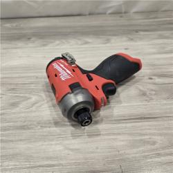 AS-IS Milwaukee M12 FUEL SURGE 12V Cordless 1/4 in. Hex Impact Driver (Tool-Only)
