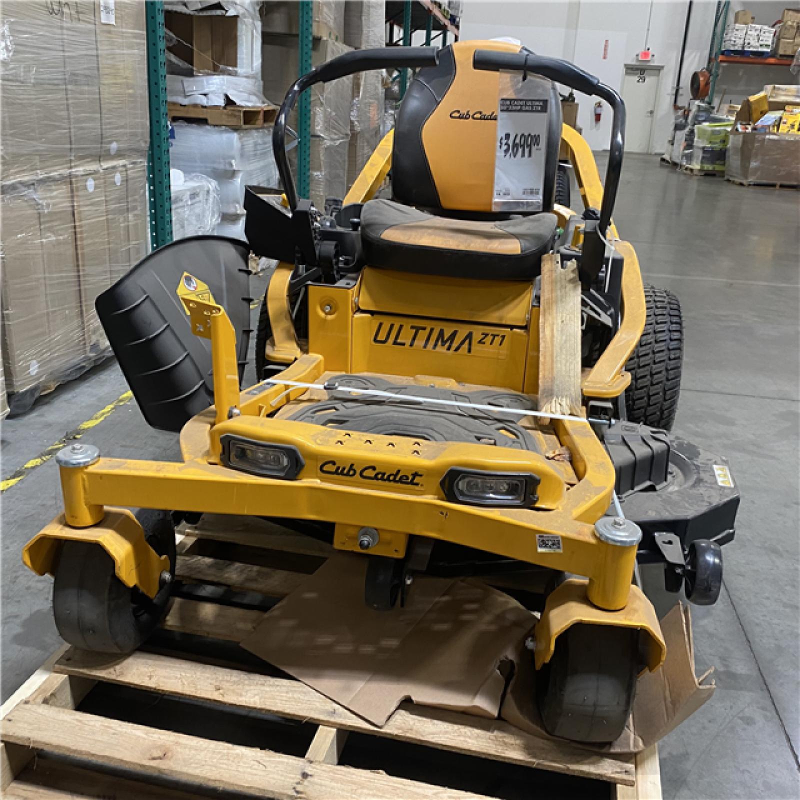 Dallas Location - As-Is Cub Cadet Ultima ZT1 50 Lawn Mower & Tractor