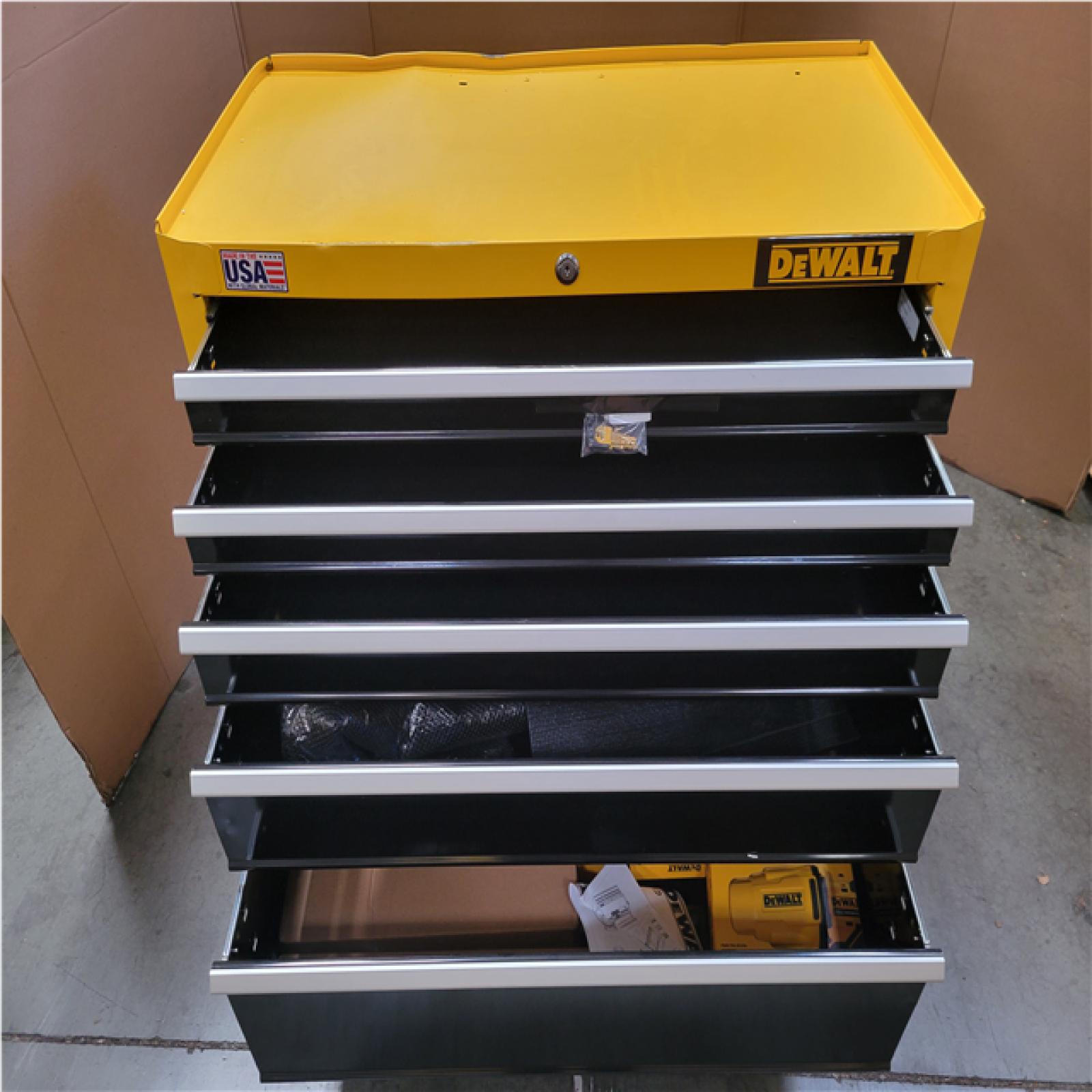 CALIFORNIA AS-IS DEWALT TOOL BOX
