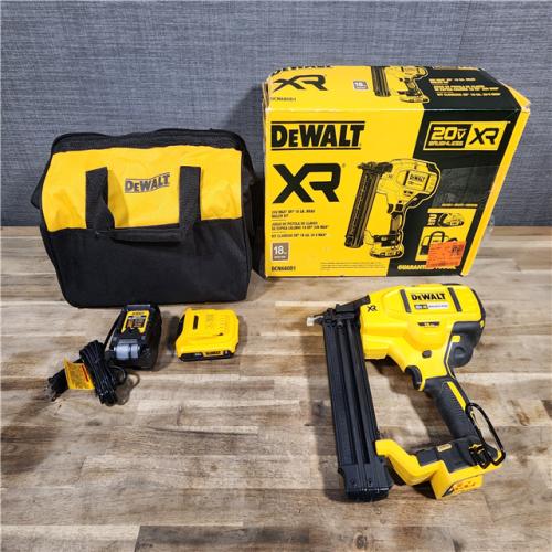 HOUSTON LOCATION - AS-IS DEWALT 20V MAX XR 18 Gauge Brad Nailer Kit
