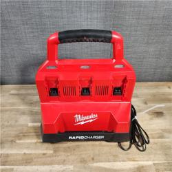 HOUSTON LOCATION - AS-IS Milwaukee M18 Packout Six Bay Rapid Charger (TOOL ONLY)