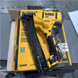 CALIFORNIA AS IS DEWALT 15 GA ANGLED FINISH NAILER TOOL ONLY