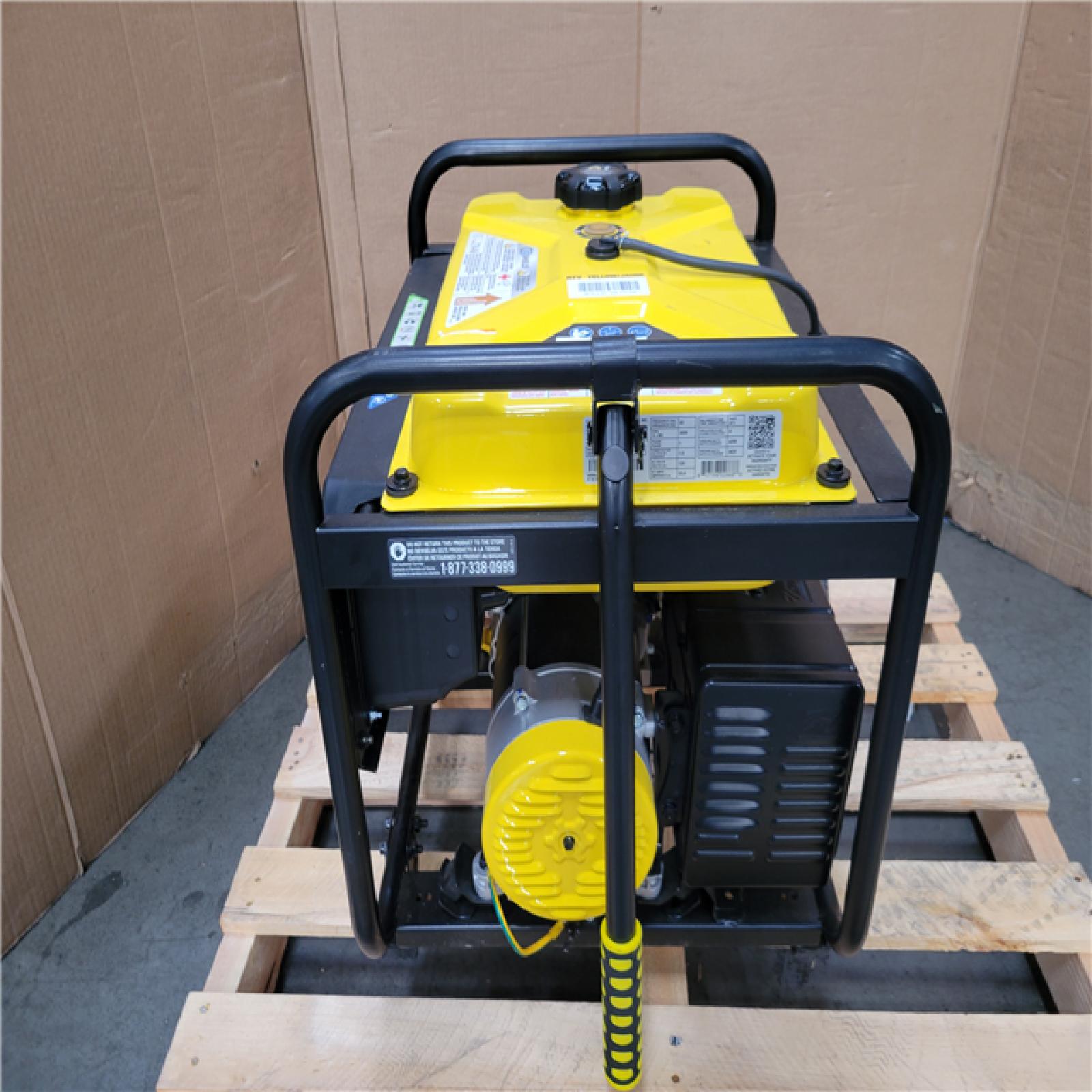 CALIFORNIA AS-IS CHAMPION 5 300 STARTING WATT 4 250 RUNNING WATT DUAL FUEL GENERATOR