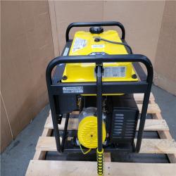 CALIFORNIA AS-IS CHAMPION 5 300 STARTING WATT 4 250 RUNNING WATT DUAL FUEL GENERATOR