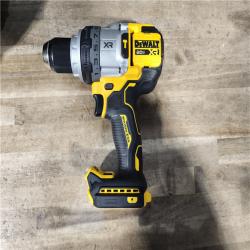 HOUSTON LOCATION - AS-IS (APPEARS LIKE NEW) DEWALT 20V XR Lithium-Ion Cordless Hammer Drill Kit with 8.0 Ah Battery  Charger and Kit Bag