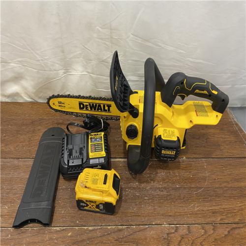 AS-IS DEWALT 20V MAX Compact 12 Brushless Cordless Chainsaw Kit