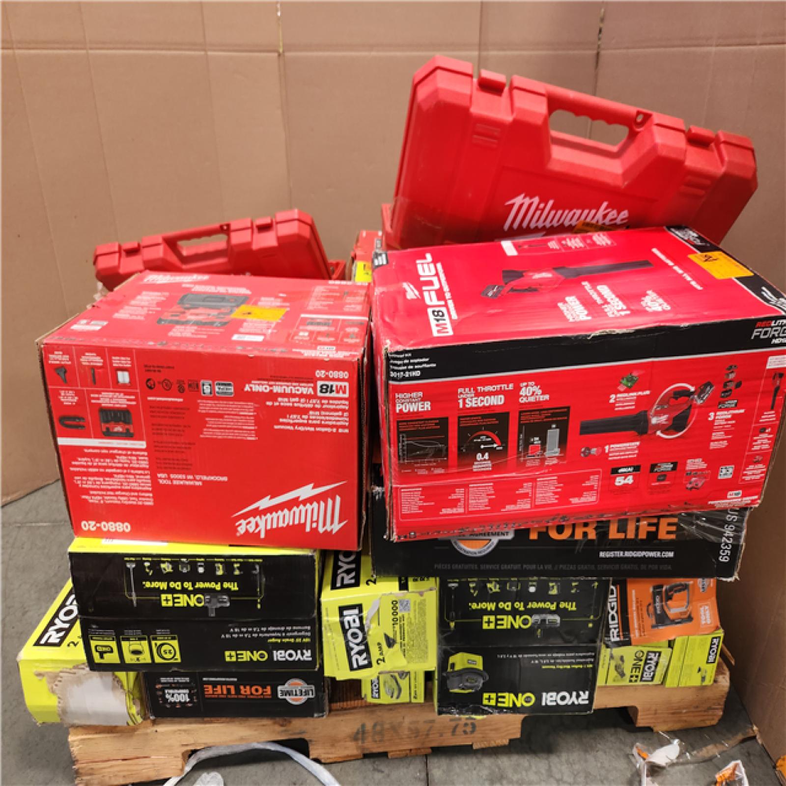 CALIFORNIA AS-IS TOOL PALLET