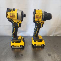 AS-IS- DEWALT ATOMIC 20-Volt MAX Lithium-Ion Cordless Combo Kit