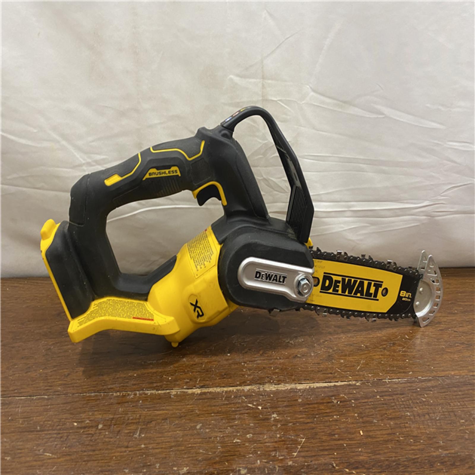 AS-IS 20V MAX 8 in. Brushless Cordless Battery Powered Pruning Chainsaw (Tool Only)