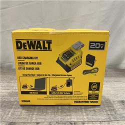 NEW - DEWALT 20V MAX Charger and USBC Adaptor Kit
