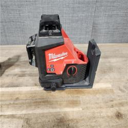 HOUSTON LOCATION - AS-IS Milwaukee-3632-21 M12 Green Beam Laser 360° 3-Plane Kit