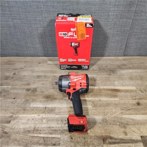 HOUSTON LOCATION - AS-IS Milwaukee M18 FUEL 18V Lithium-Ion Brushless Cordless 1/2 in. Impact Wrench with Friction Ring (Tool-Only)