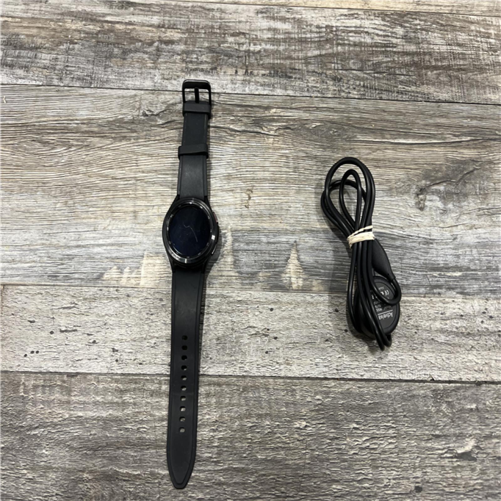 AS-IS Samsung Galaxy Watch 4 Classic 42mm Smartwatch GPS - Black